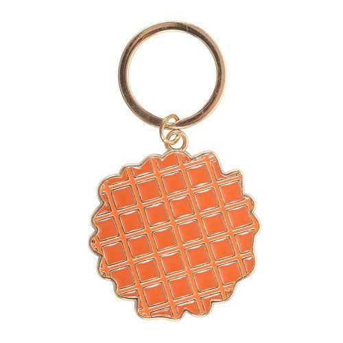 Front - Something Different Waffle Keyring