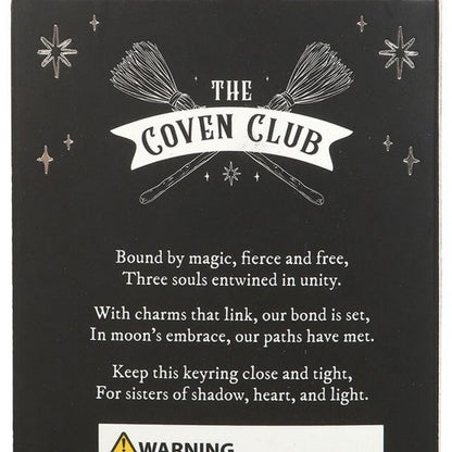 Front - Something Different Coven Sisters Witch Hat Keyring (Pack of 3)