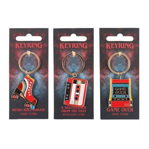 Front - Something Different 80s Retro Keyring (Pack of 24)