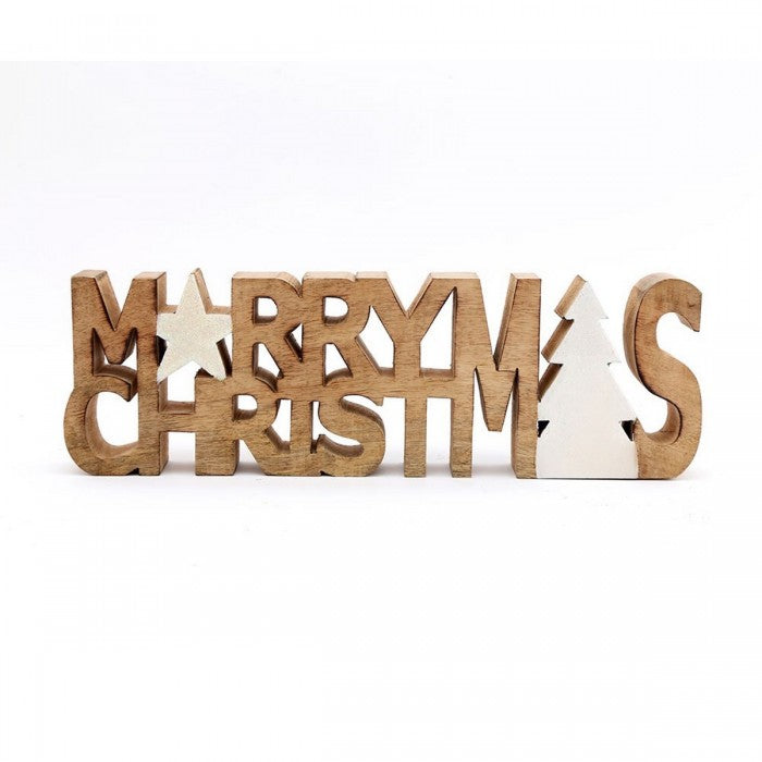 Front - Something Different Merry Christmas Tree Decoration