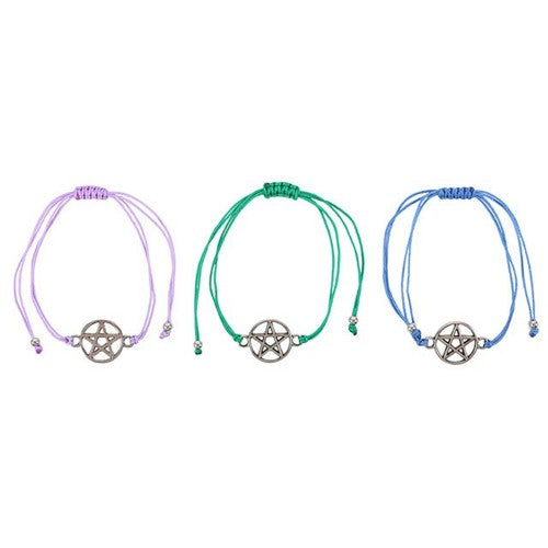 Front - Something Different Womens/Ladies Coven Sisters Pentagram Bracelet (Pack of 3)