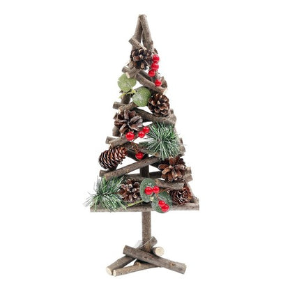 Front - Something Different Pinecone Tree Decoration