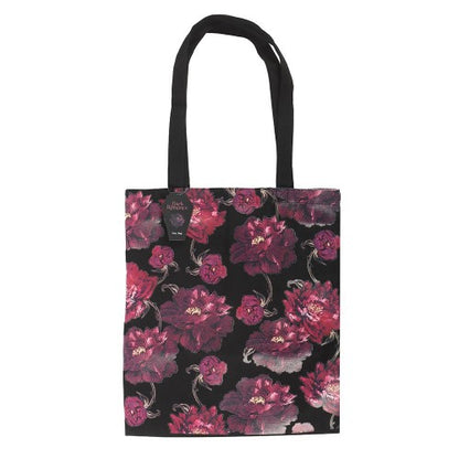 Front - Something Different Dark Romance Floral Tote Bag