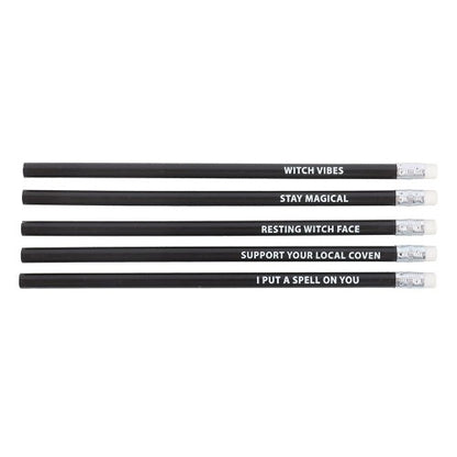 Front - Something Different The Coven Club Witch Pencil Top Erasers (Pack of 5)