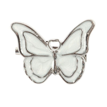 Front - Something Different Butterflies Appear Enamel Butterfly Badge