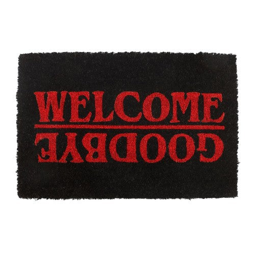 Front - Something Different Welcome Goodbye Door Mat