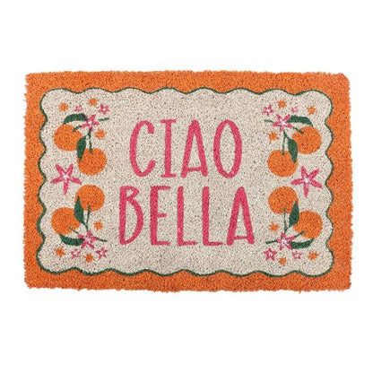 Front - Something Different Ciao Bella Oranges Door Mat