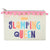 Front - Something Different Glamping Queen Make Up Bag