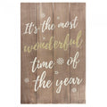 Front - Something Different Most Wonderful Time Winter Magic Plaque