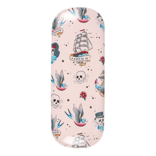 Front - Something Different Tattoo Glasses Case