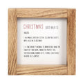 Front - Something Different Definition Wooden Christmas Door Sign