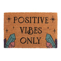 Front - Something Different Positive Vibes Only Door Mat