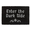 Front - Something Different Enter The Dark Side Coir Door Mat