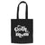 Front - Something Different Goth Mum Tote Bag