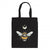 Front - Something Different Forest Bee Cotton Tote Bag
