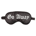 Front - Something Different Go Away Gothic Satin Sleep Mask
