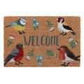 Front - Something Different British Garden Birds Welcome Door Mat