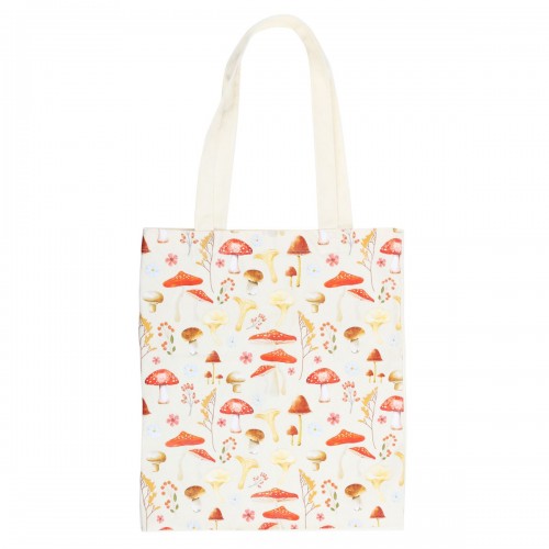 Front - Something Different Mushroom Polycotton Tote Bag