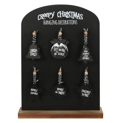Front - Something Different Creepy Hanging Sign Set (Pack of 36)