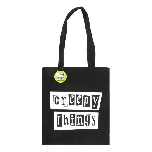 Front - Something Different Creepy Things Polycotton Tote Bag