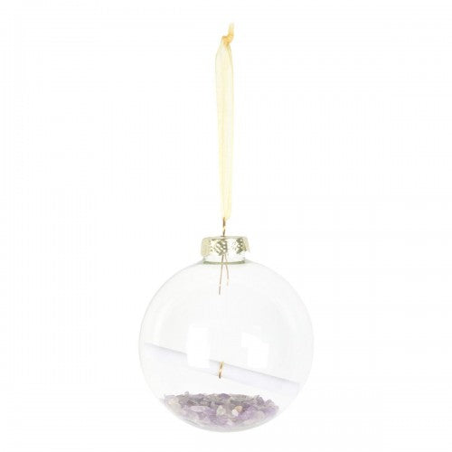 Front - Something Different Manifestation Amethyst Christmas Bauble Kit