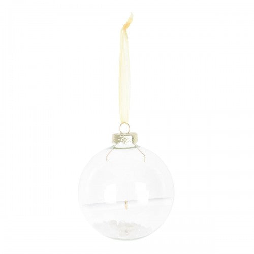Front - Something Different Manifestation Clear Quartz Christmas Bauble Kit