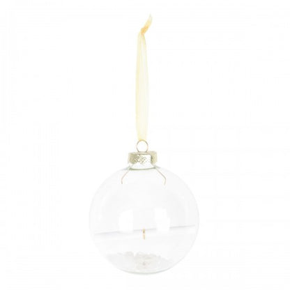 Front - Something Different Manifestation Clear Quartz Christmas Bauble Kit