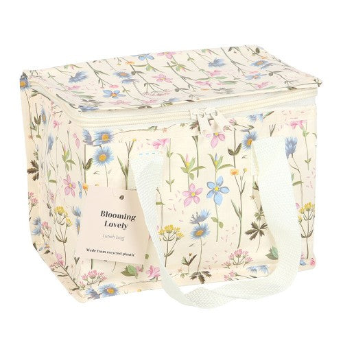 Front - Something Different Blooming Lovely Floral Lunch Bag