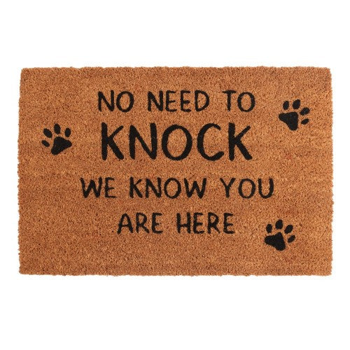 Front - Something Different No Need To Knock Door Mat