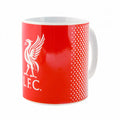 Front - Liverpool FC Official Fade Crest Design Ceramic Mug