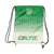 Front - Celtic FC Official Fade Crest Design Gym Bag