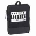 Front - Children/Youth Parental Advisory Logo Design Tablet/Laptop Bag (10.6in)