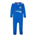 Front - Chelsea FC Official Babies Sleepsuit