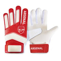 Front - Arsenal FC Childrens/Kids Goalkeeper Gloves