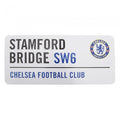 Front - Chelsea FC Official Stamford Bridge Metal Football Club Street Sign