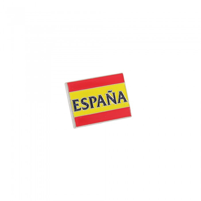 Front - Spain Flag Metal Pin Badge