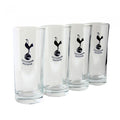 Front - Tottenham High Ball Glass (4 Pack)