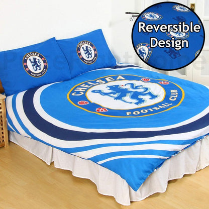 Front - Chelsea FC Reversible Pulse Duvet Set