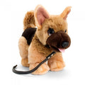 Front - Keel Toys Signature Cuddle Alsatian Puppy On Lead