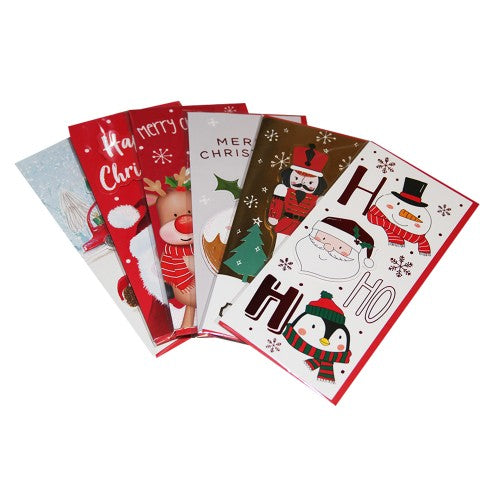 Front - North Pole Christmas Money Wallets (Pack of 4)