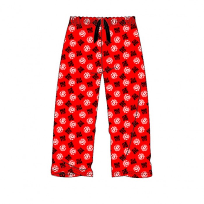 Front - Manchester United FC Adults Unisex Lounge Pants