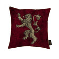 Front - Game of Thrones Canvas Cushion with Lannister Design