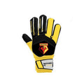 Front - Watford FC Childrens/Kids Goalkeeper Gloves
