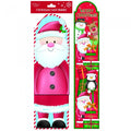 Front - Eurowrap Christmas Santa Claus Card Holder (Pack of 12)