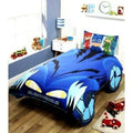 Blue - Back - PJ Masks Childrens-Kids Catboy Car Duvet Cover Set