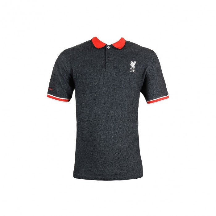 Front - Liverpool FC Mens Polo Shirt