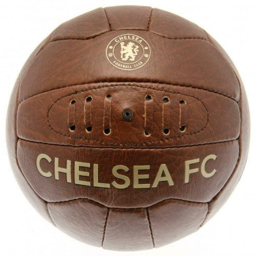 Front - Chelsea FC Faux Leather Retro Football