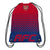 Front - Arsenal FC Fade Drawstring Bag