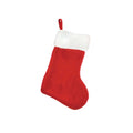Front - Festive Wonderland Basic Plush Christmas Stocking