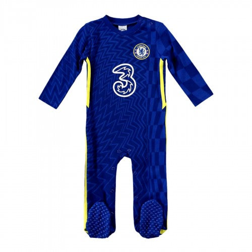 Front - Chelsea FC Baby Sleepsuit